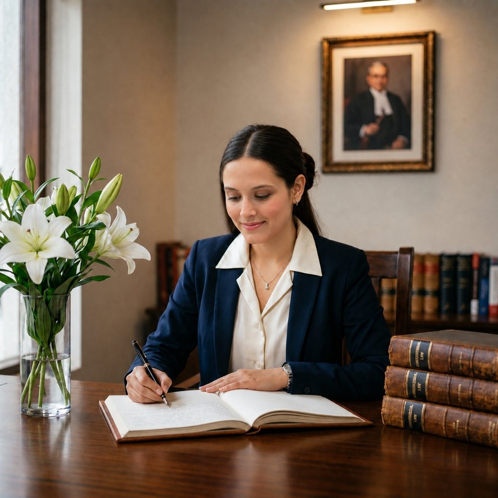 Gauri Goswami Advocate at Desk
