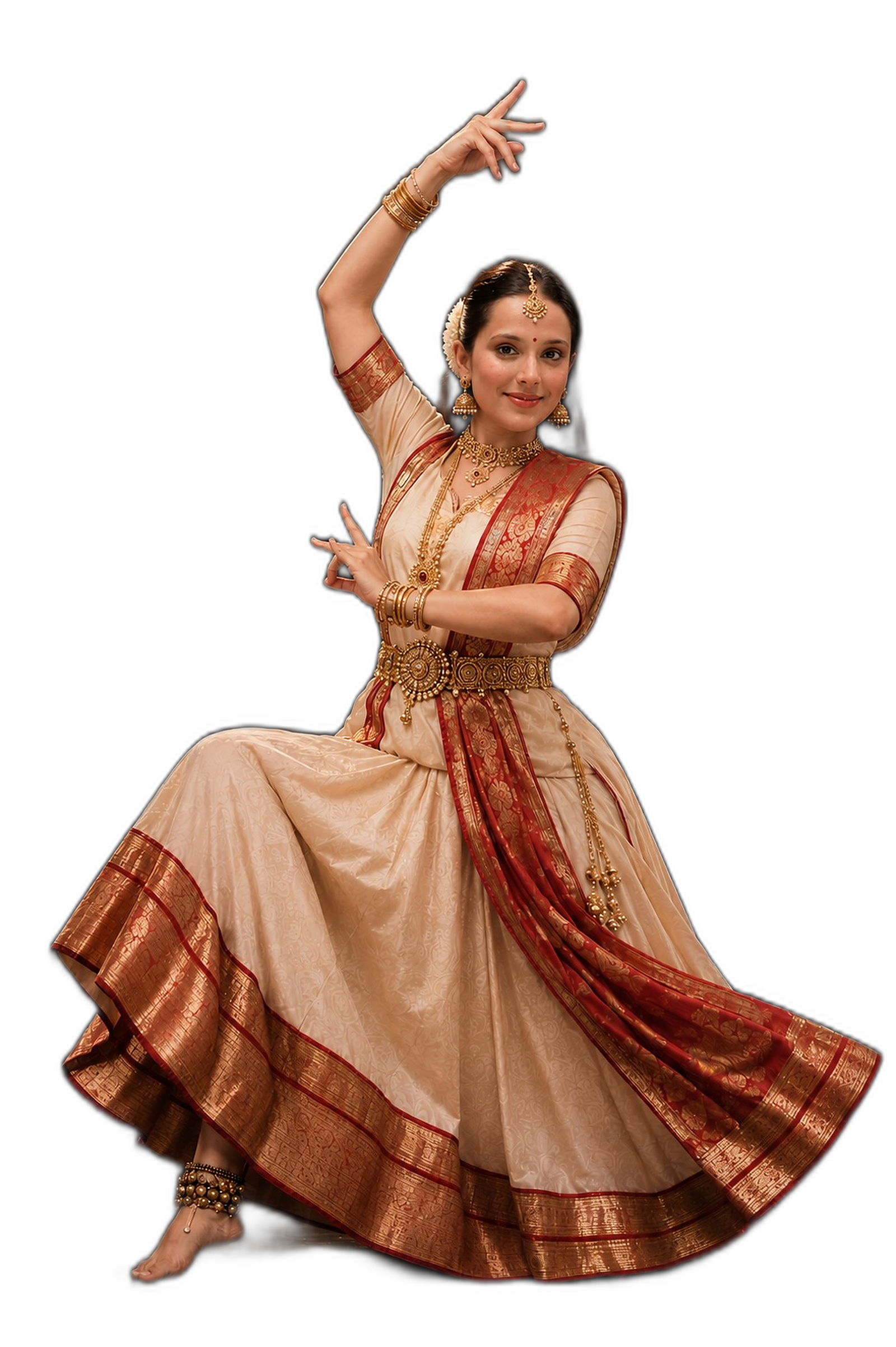 Gauri Goswami Kathak Classical Dance Recital Pose - Desktop
