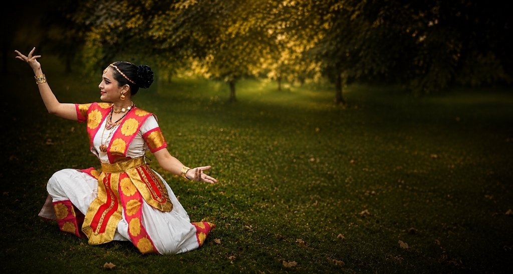 Gauri Goswami Kathak Performance Widescreen Banner